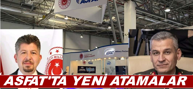 ASFAT'da yeni genel müdür yardımcıları belli oldu