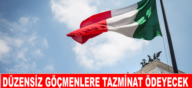 İtalya, düzensiz göçmenlere tazminat ödeyecek