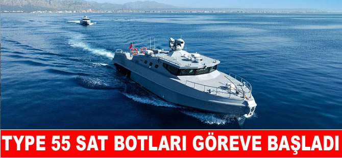 TYPE 55 SAT Botları, görevlerine başladı