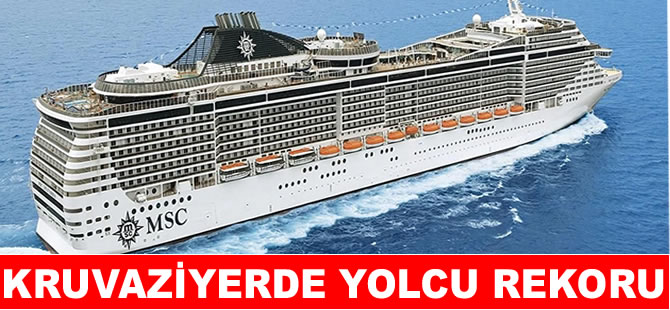 Şubat ayında kruvaziyer yolcu rekoru kırıldı