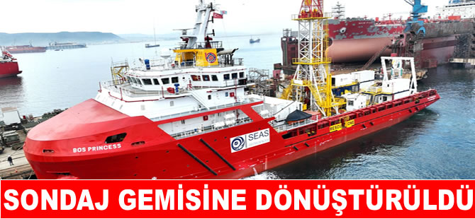 Beşiktaş Shipyard,PSV'den sondaj gemisine dönüştürdü