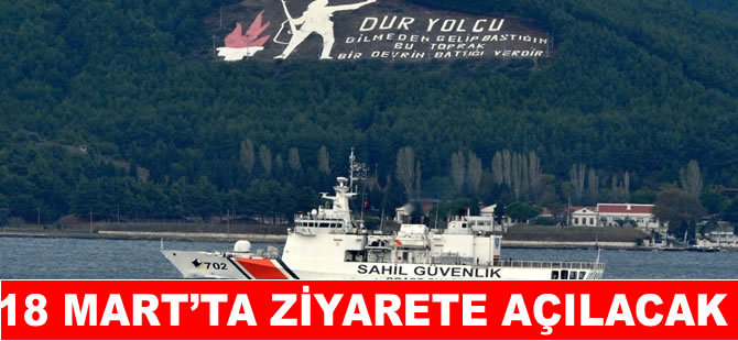 Sahil Güvenlik gemileri 18 Mart’ta ziyarete açılacak