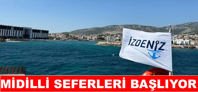İZDENİZ Midilli seferlerini başlatıyor