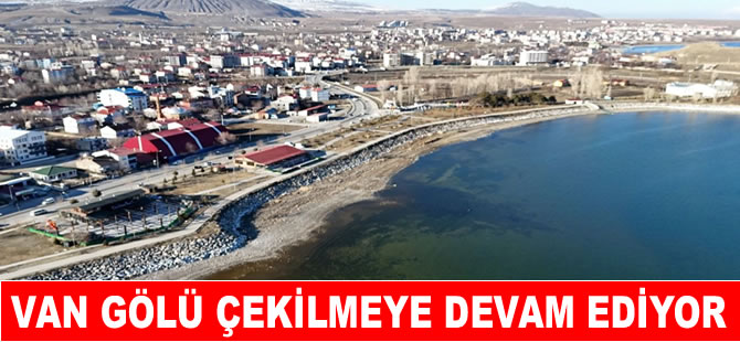Van Gölü çekilmeye devam ediyor
