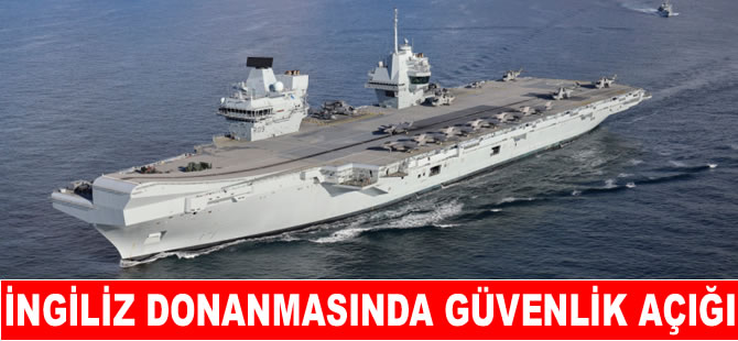 Uçak gemisinin parçalarını çalan hırsız yakalandı