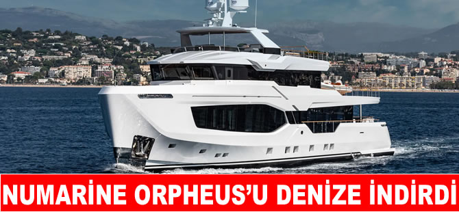 Numarine, Orpheus süper yatı suya indirdi