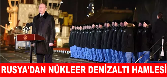 Putin’den nükleer denizaltı hamlesi: Perm denize indi!