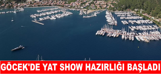 Göcek’de 6. TYBA Yacht Charter Show hazırlığı başladı