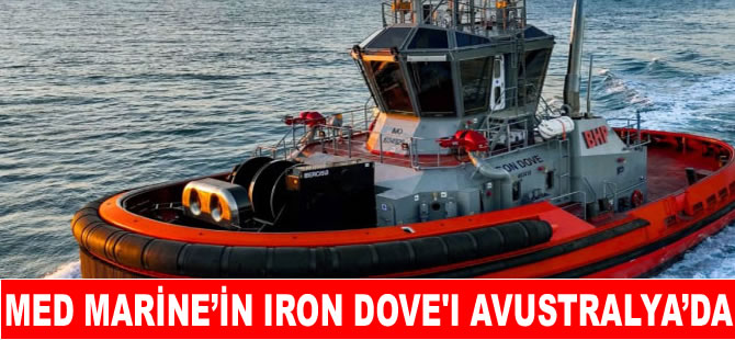 Med Marine Iron Dove’yi Avustralya’ya yolcu etti