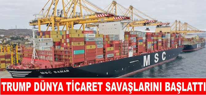 Dünya ticaret savaşları başladı: Denizciler tedirgin