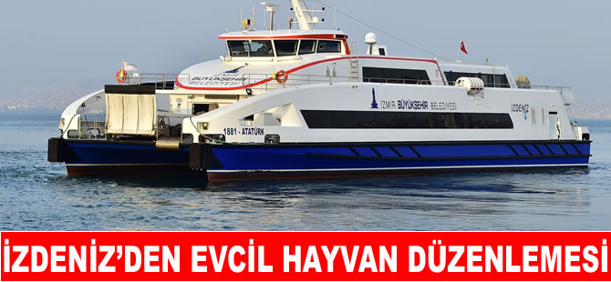 İZDENİZ'den evcil hayvan taşıma düzenlemesi