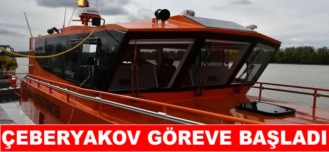 İzmir Tersanesi Ukrayna'ya ‘’Çeberyakov’’u teslim etti