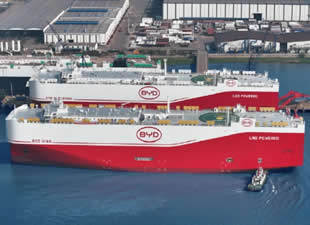 BYD filosuna 2026’da iki gemi daha katılacak.