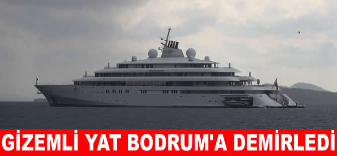 Süper yat "Golden Odyssey" Bodrum’a demirledi