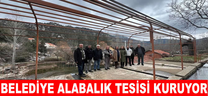 Antalya Büyükşehirden Akseki'ye alabalık tesisi
