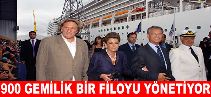 Rafaela Aponte-Diamant 900 gemilik bir filoya sahip