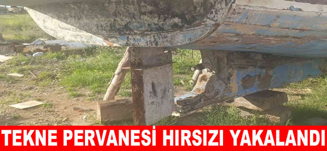 Antalya’da tur teknesi pervanesi hırsızlığı