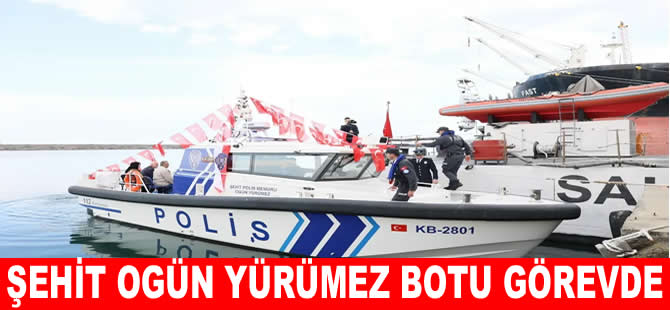 Giresun kıyıları ‘Şehit Ogün Yürümez’ botuna emanet