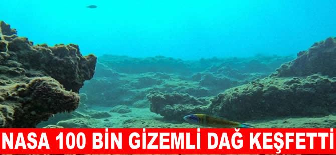 Okyanus tabanında 100 bin gizli dağ keşfedildi