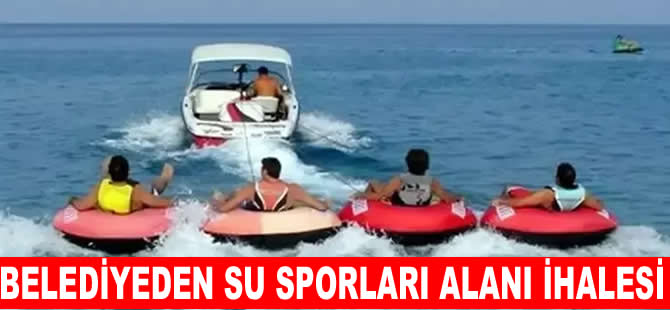 Antalya'da su üstü parkur alanları kiraya veriliyor