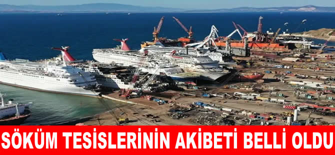 Aliağa gemi söküm tesislerinin akibeti belli oldu