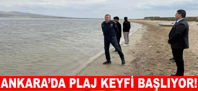 Ankaralılar sahil özlemini Hamidiye Plajı’nda giderecek