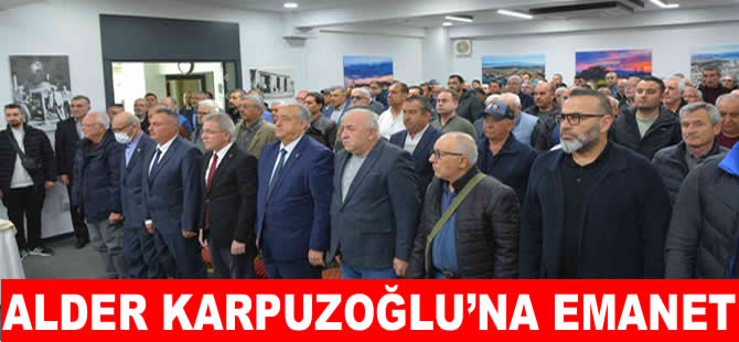 ALDER’de kaptan köşkü  Serkan Karpuzoğlu’na emanet