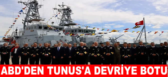 ABD’den Tunus’a devriye botu bağışı