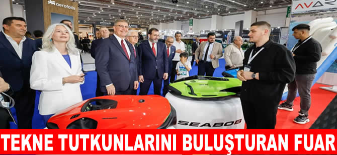 Deniz ve tekne tutkunları İzmir'de buluştu