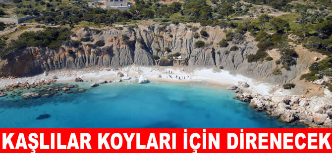 Kaş Gerenlik Koyu'nda yapılaşma tehlikesi!