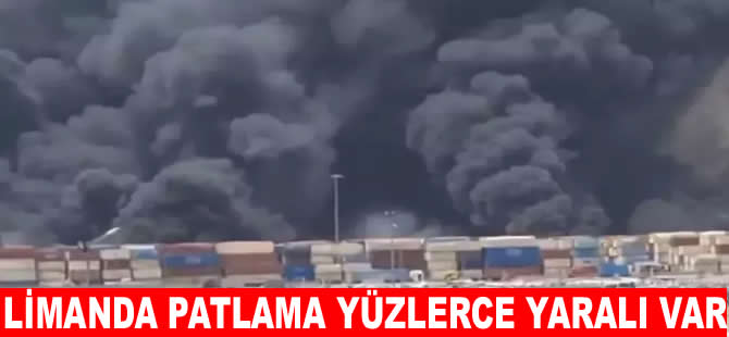 İran’da limanda patlama: Yüzlerce yaralı var