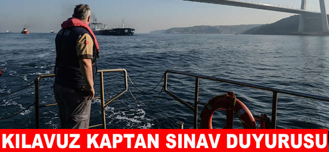 Kılavuz Kaptan Sınavları 8 ve 9 Mayıs’da UDEM'de yapılacak