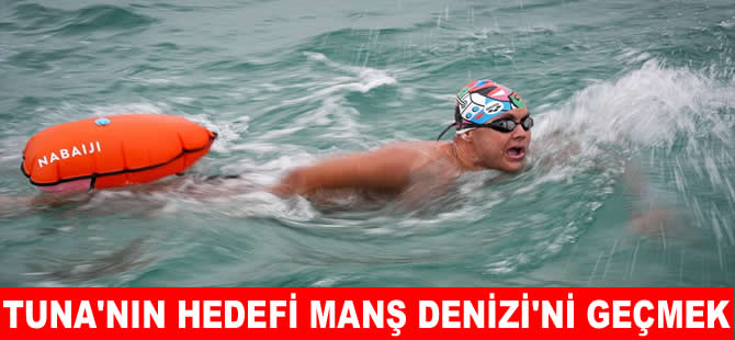 Otizmli yüzücü Tuna’nın Manş Denizi hedefi