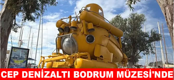 Cep denizaltı Curiosus-2, Bodrum Deniz Müzesi'ne bağışlandı