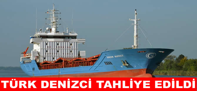 Gemide rahatsızlanan Türk  denizci tahliye edildi