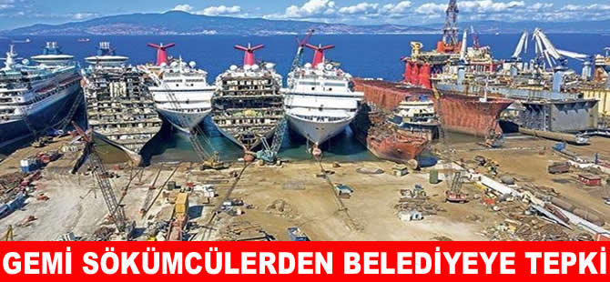 Aliağa'da ortalık toz duman! Gemi söküm tesislerine yıkım kararı