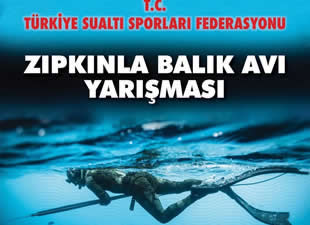 Zıpkınla Balık Avı Türkiye Şampiyonası yeniden başlıyor