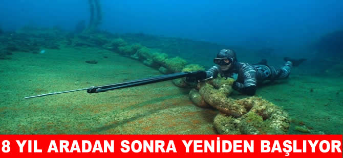 Zıpkınla Balık Avı Türkiye Şampiyonası yeniden başlıyor