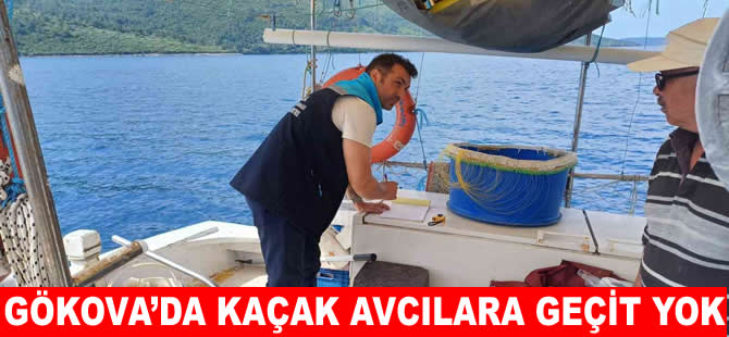 Gökova Körfezi’nde yasak av araçlarına el konuldu