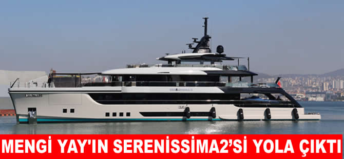 Mengi Yay süperyatı Serenissima II’yi teslim etti