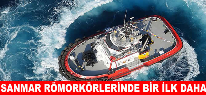 Sanmar’ın dünyanın ilk metanollü römorkörüne hibrit tahrik sistemi kuruldu