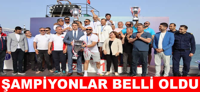 Türkiye’nin en iyi zıpkıncıları Didim açıklarında yarıştı