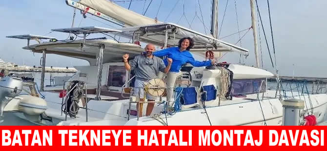 Tekneleri batan Türk denizciler üretici firmaya dava açtı