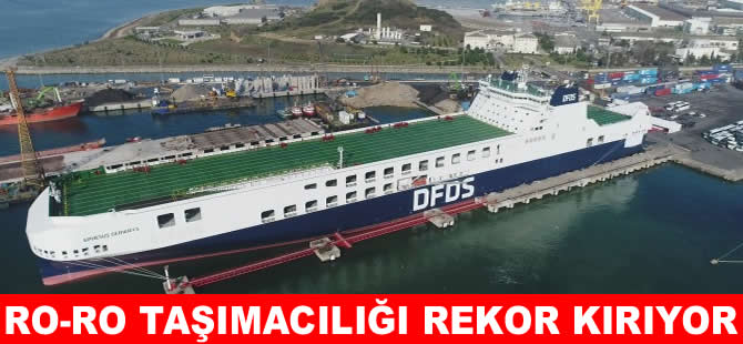 Ro-Ro’yla taşınan araç sayısı geçen yıl 706 bini aştı