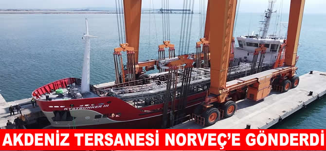 Akdeniz Tersanesi Kystbunker III’ü teslim etti