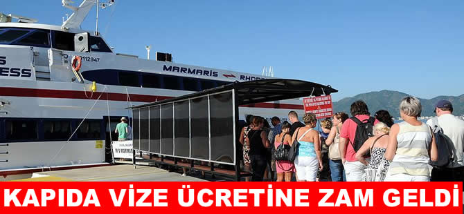 Yunan adalarına 'kapıda vize' ücretine yüzde 42 zam