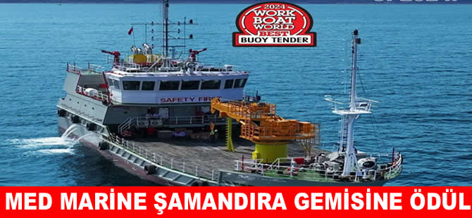 Med Marine'in şamandıra gemisine ödül
