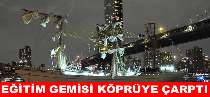 Dünyanın en ünlü köprüsüne gemi çarptı: Öü ve yaralılar var