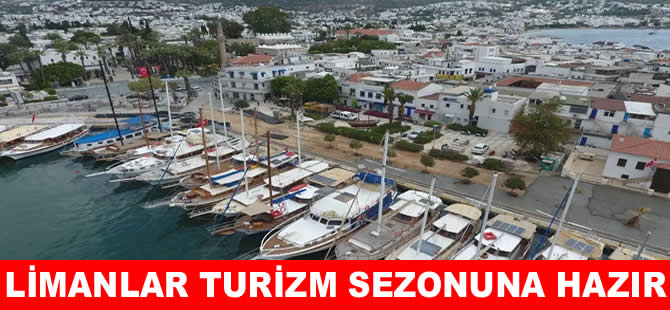 Bodrum ve Gümbet limanları turizm sezonuna hazır