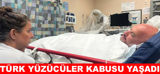 Türk yüzücüler köpek balığı saldırısına uğradı